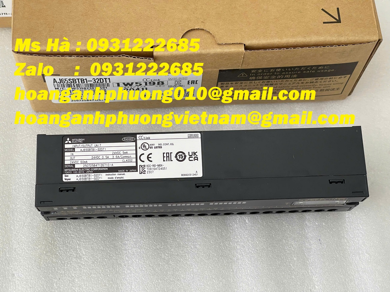 CC-link dòng nhập giá tốt AJ65SBTB1-32DT1 mitsubishi